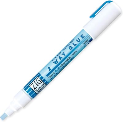 KURETAKE ZIG 2-way lijmstift 4 mm chisel tip universeel een maat
