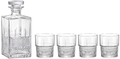 Bormioli Rocco Novecento Liquor whiskeyset - 7-delig