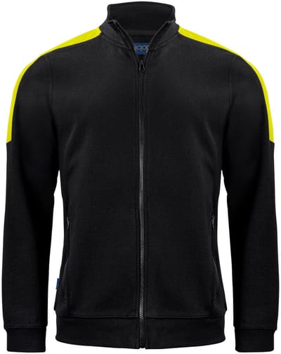 ProJob 2129 SWEATER MET RITSSLUITING 642129 - Zwart - L
