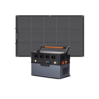 ALLPOWERS Zonnegeneratorset 1500W (S1500 + SF100 100W flexibel zonnepaneel) - S1500+ SF100 Zonnepaneel 100W