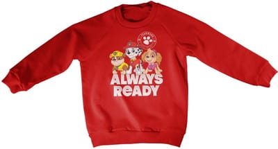 Paw Patrol Always Ready Kids-sweatshirt voor kinderen NIC-31-PP002-DTF533