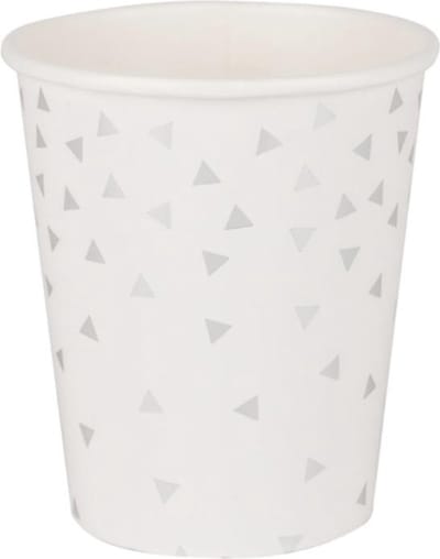 Beker Silver Triangels