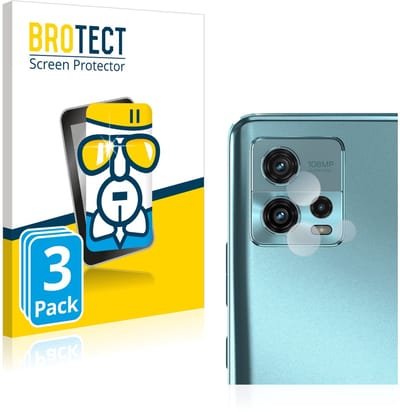 Screenprotector 3 Stuks voor Motorola Moto G72 (ALLEEN Camera Lens) Beschermglas transparant