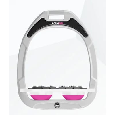 Ultra Grip Platte Beugels Wit/Wit/Roze Flex-On Green Composite