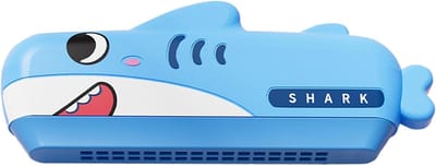 Kinder Mondharmonica - Muziek Instrument - Muziek Leren - Wasbaar Ontwerp - 17cm Lengte - Haai Vorm