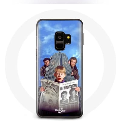 Samsung Galaxy S9 Home Alone hoesje Mam, ik heb het vliegtuig weer gemist