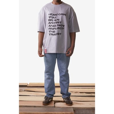Daily Paper Grey Kengra T-shirt Maat: XS | Tops Outlet | Unisex | Grijs