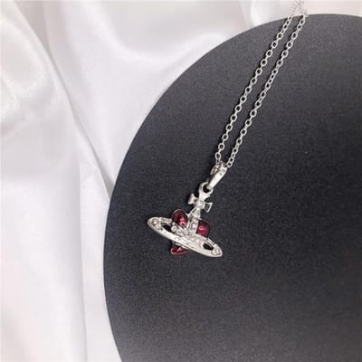 Vintage Noble 14k Echt Goud Hart Ketting Ketting Voor Vrouwen Luxe Sieraden Hanger Aaa Glanzende Zirkonia Huwelijksfeest Cadeau Ins gray