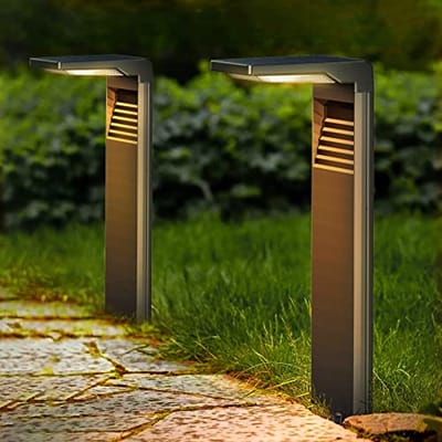 LED Solar Lampen voor Buiten met 2 Verlichtingsmodi - Waterdicht en Efficiënt