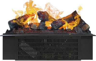 Xaralyn Waterdamphaard - Opti-Myst Cassette 600 - met houtset - met afstandsbediening - elektrische haard - inbouwhaard met waterdamp - vlamhoogte aanpasbaar