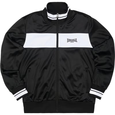 Lonsdale Meols Sweatshirt Met Rits Zwart L Man