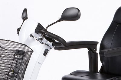Scootmobielaanhuis - Spiegel voor uw scootmobiel — Universeel met een klem om het stuur - Set