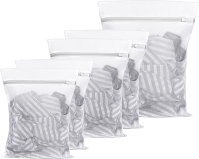 Wasmachine netten voor delicate kleding, 5 stuks waszakken voor blouses, sokken en lingerie