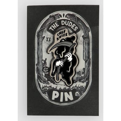 The Dudes Chef Knife Pin patroon
