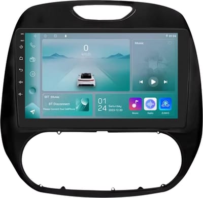 Autoradio met bluetooth - Carplay - Voor Renault Kaptur/Captur (2016-2019) - Geschikt voor Apple en Android - Stereo - Navigatie - Navigatiesysteem auto - 1GB 32GB