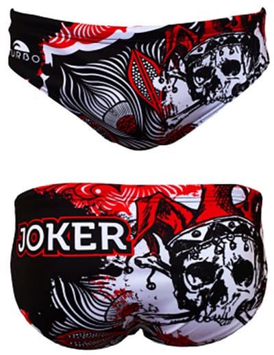 Turbo Death Joker Zwemslip Zwart 4XL Man
