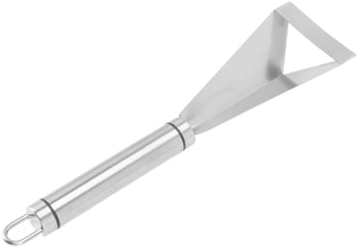 Dailygoods- Vleesmes Roestvrij Staal - Fruitsnijmes - Dunschiller - Keukengereedschap - Uniek Ontwerp - 24 x 6 cm