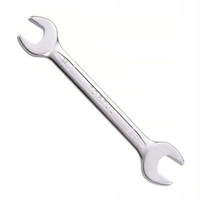 Dubbele Ringsleutel 24x27 mm CR-V Chroom - Sterk Gereedschap