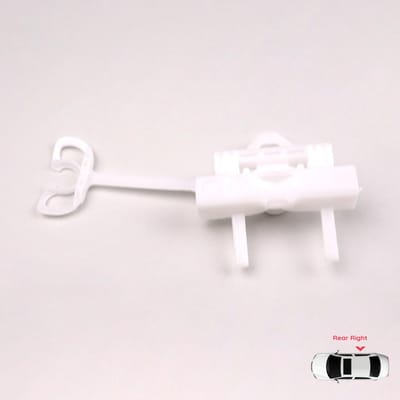 Clips de réparation de lève-vitre électrique BWR5290, support de porte arrière droite pour Fiat Linea 323 110 2007-2018 51898678