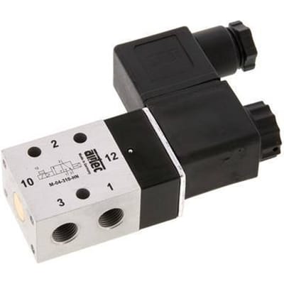 3/2 G1/8'' NC Magneetventiel 24V AC 2-10bar/28-140psi Airtec