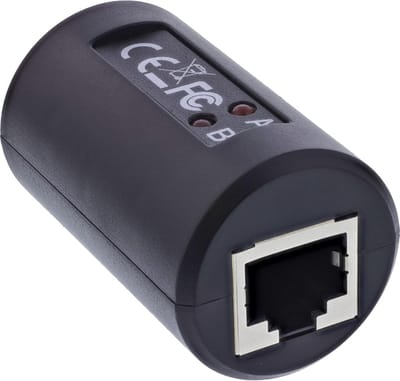 PoE Tester voor PoE/PoE+ Netwerken - Live Testapparaat voor IEEE 802.3 af/at met RJ45 Aansluiting