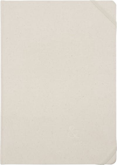 House Doctor Notitieboek Journal beige A4