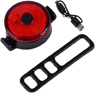 Fietslamp - USB-oplaadbaar - Hoog rendement en waterdicht - Eenvoudig te monteren - Dag en nacht zichtbaar