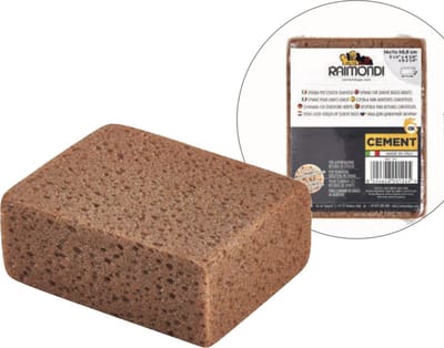 Raimondi Cement Spons – 14x11x6 cm – 5 Stuks - Professionele Tegelspons voor Voeg- en Cementresten – Hoogabsorberend