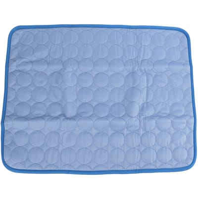 Hond Koelmat Opvouwbaar Wasbaar Ademend Zomer Huisdier Zelf Koelende Pad voor Thuis en ReizenS S(for 2-4kg) white