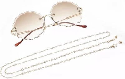 Zonnebrilkoord - Fashion Casual Parel - Goudkleurig