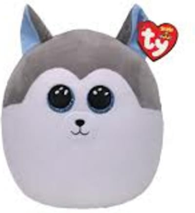 TY Squish a Boo Slush Husky 20 cm