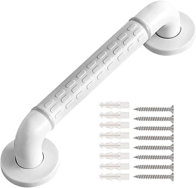 Wandbeugel - Extra Grip -Handgreep - Wandgreep Voor Badkamer - 35cm anti-slip WC wandbeugel, RVS-nylon douchegreep, veiligheidsgreep voor badkuip, ouderen/gehandicapten/kinderen/swangere vrouwen
