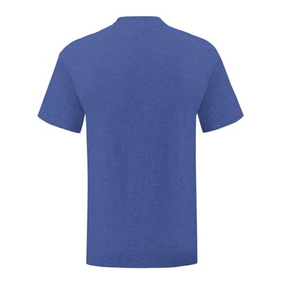 Fruit of the Loom Heren Iconic 150 Heather T-Shirt (Heide Royal)