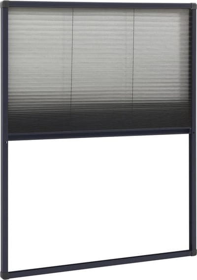 Plissé Vliegenhor voor Dakramen - Insectenhor met Aluminium Frame 60x80 cm