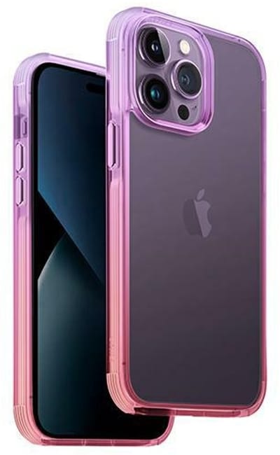 UNIQ Combat Duo - iPhone 14 Etui - Liliowy - Schokbestendig - Smal