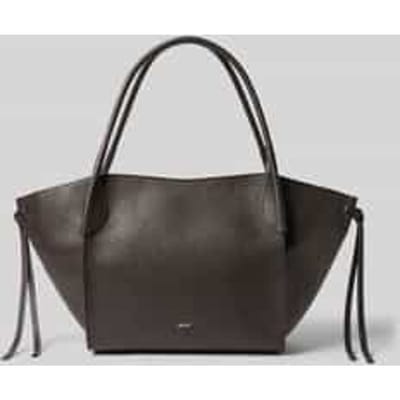 abro Vibe Schoudertas Leder 32 cm - Dames - dark brown