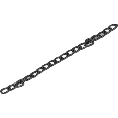 10m Aluminium Curb Chain Elegante Roestbestendige Metalen Curb Chains voor Kettingen Sieraden Maken DIY grijze kleur