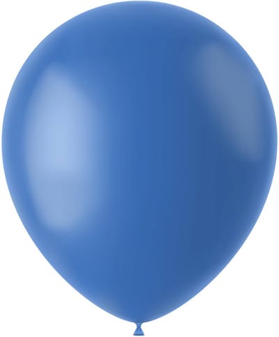 Ballonnen Dutch Blue Mat 33cm - 10 stuks