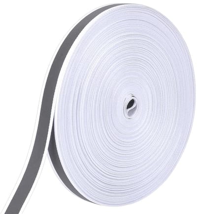 JHUBERS- Reflecterende Tape - 15 mm x 50 m - Hoge Zichtbaarheid - DIY Waarschuwingsband - Slijtvast - Waterdicht