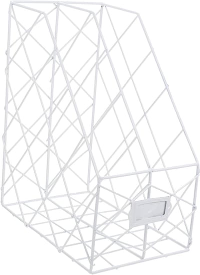 Bureau Organizer - Document Houder - Werkplek Ordenen - Gladde Vlakke Basis - 29.7x25x15CM - Wit