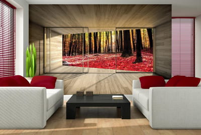 Poster | Rood | 104 x 70,5 cm