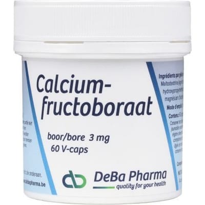 Deba Pharma Calciumfructoboraat 60 Capsules