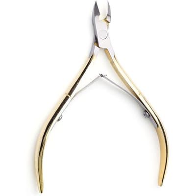 Vingernagel Teennagel Nagelriemtang Trimmen Roestvrijstalen nagelknipper Snijder Nagelriemschaar Tang Manicure Gereedschap goud