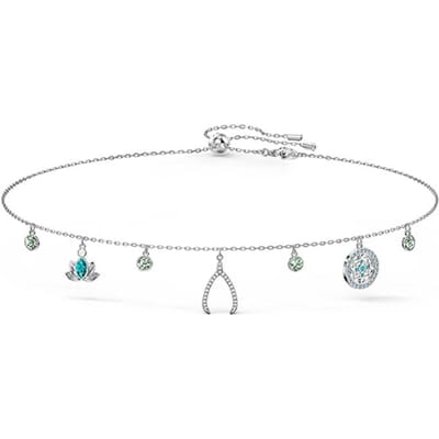Swarovski Symbolica Dreamy Love Bot Ketting Kristal Steen Ketting Damesketting 5521449 Box (Random Color) white