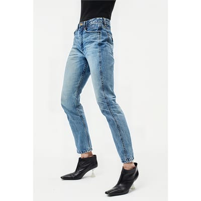 Lois Raven-v Miller Uve Double Stone Maat: W24 | Straight Jeans Outlet | Dames | Blauw