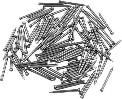 Assortiment Koolstofstalen Nagels (100 Stuks) - Verzinkt voor Ophangen en Houtbewerking