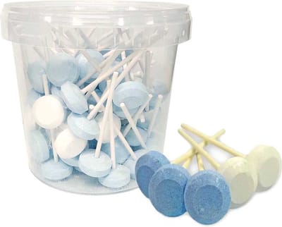 Babysweeties Dextrose Lollie Blauw-Wit - 700 gram