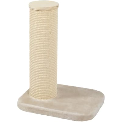 Krabpaal Zolux - Beige, Duurzaam Met Sisal - 47x39x62 cm, Geschikt Voor Grote Katten