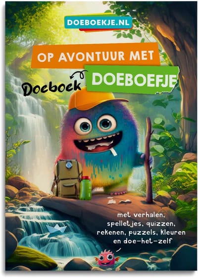 Doeboefjes Doeboek deel 2: Op Avontuur met Doeboefje (A4) - puzzelen, quizzen, taalspelletjes, rekenen, verhaaltjes - voor kinderen 7 tot 12 jaar