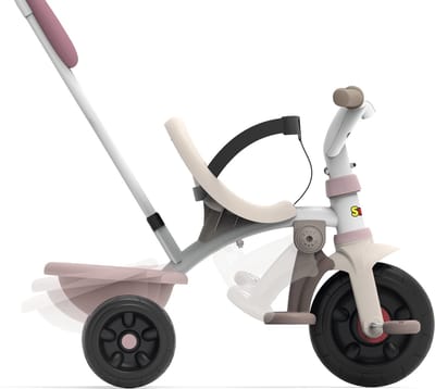 Smoby - Be Fun Comfort Pink - Driewieler - Loopfiets
